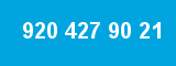 920 427 90 21 920 427 90 21